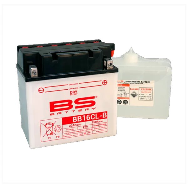Batería para Moto BS DRY BB16CL-B Moto de Agua 650 VX700 VX1800